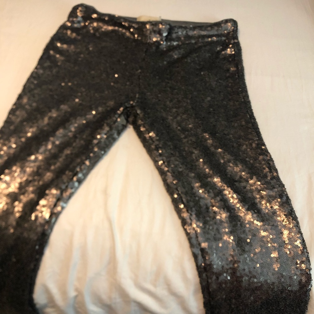 Silver sequin pants - Picture 7 of 7